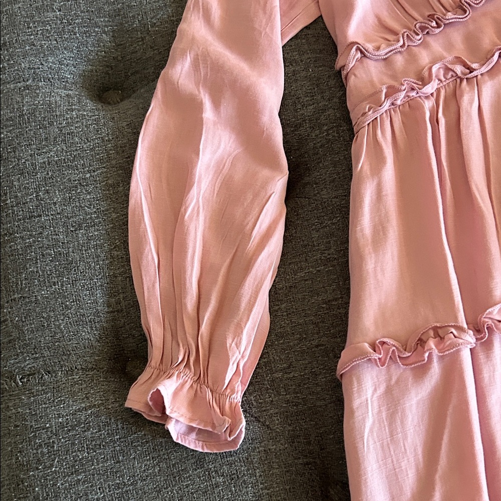 Miami Blush Ruffled Top - Picture 5 of 7